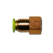 1/4 X 1/4 Female Straight Push Connect - fspc14-GP