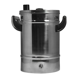 5 lb Stainless Steel Fluidization Hopper 5 lb Stainless Steel Fluidization Hopper