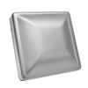 Anodized Aluminum Anodized, Aluminum, silver