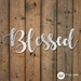 Blessed Lettering - BLESS-12-G