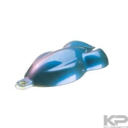 Budva Bleu ColorShift Pearl Budva, Bleu, ColorShift, flip, flake, flakes, kp, pigment, pigments, additives