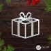 Christmas Present Ornament - CP-ORMT-G