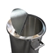 50 lb Stainless Steel Fluidization Hopper - COLUMBIA-62B-GP