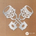 Crossed Skull Pistons #2 - CSP2-10-G