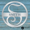 Custom Fancy Monogram Sign Custom Fancy Monogram Sign