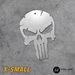 Distressed Punisher Skull - DPUNISH-5-G