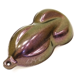 GD-10 Alien ColorShift Pearl Pigment GD-10, Alien, ColorShift, flip, flake, flakes, kp, pigment, pigments, additives