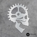 Gear Head Skull - GHSKULL-10-G