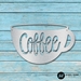 Hand Letter Coffee Cup - HLCC-12-G