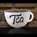 Hand Letter Tea Cup - HLTC-12-G