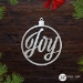Joy Ornament - JOY-ORMT-G