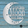 Moon and Back Moon and Back, love, moon, back