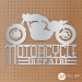 Motorcycle Repair Sign - MRSIGN-12-G