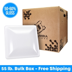 Satin White (55 lb. Box) satin, white, smooth, mid, mid-gloss, midgloss, mediumgloss, medium, affordable, low-cost, cheap, bulk, box, 55, 55lbs, fifty, fifty-five, five