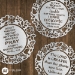 Scalloped Bible Verses - SBV-14-G