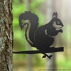 Squirrel Tree Stake Squirrel Tree Stake, squirrel, tree, stake, squirrels, christmas