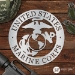 US Marines Crest - M-CREST-10-G