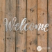 Welcome Lettering - W-LETTER-12-G