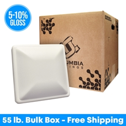 White Mini Texture (55 lb. Box) low, snow, tan, white, light, low-gloss, mini, texture, sand, sandpaper, sandtexture, textured, affordable, low-cost, cheap, bulk, box, 55, 55lbs, fifty, fifty-five, five