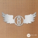 Winged 8 Ball - W8BALL-10-G